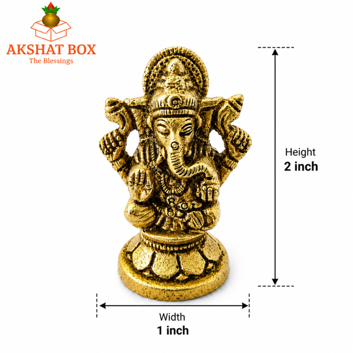 Brass Ganesha - Image 4