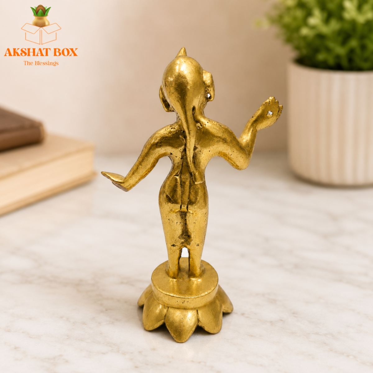 Radha Brass Idol 6 Inch - Image 8