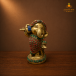 Baal Ganesha Stone Work Finish | Akshat Box
