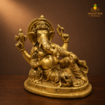 Buy Brass Ganesha Murti | Akshat Box